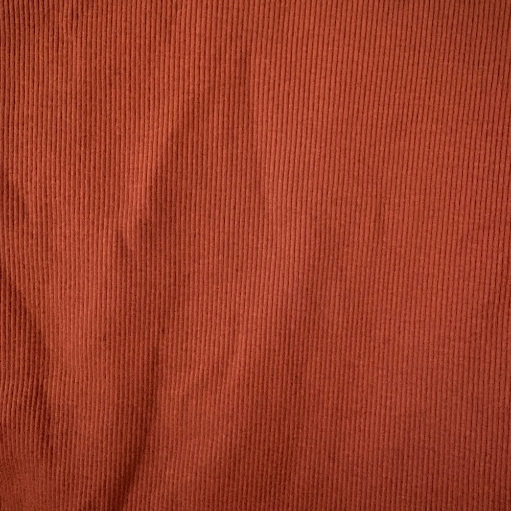 Michael Stars Ruched Rust Dress - Picture 3 of 5